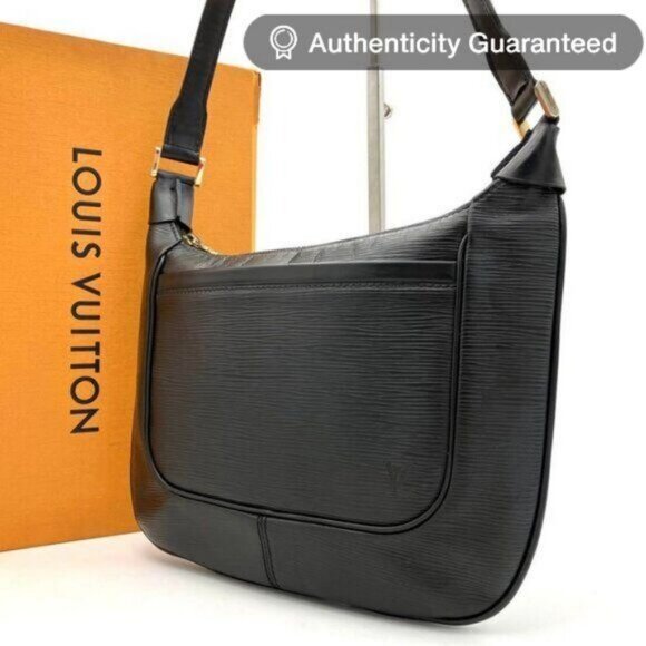 Louis Vuitton Handbags - Authentic LOUIS VUITTON Epi Leather Matsy Vintage Black Shoulder Bag Purse Tote